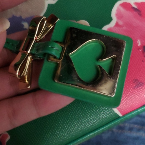 kate spade Green Floral Crossbody Bag - Picture 5 of 5